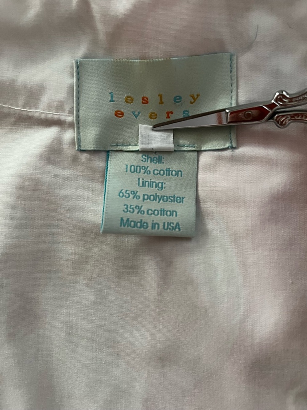 Lesley Evers• Floral Cotton Dress• Sz S - Picture 9 of 12